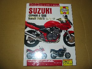 Suzuki GSF600 and 1200 Bandit workshop manual